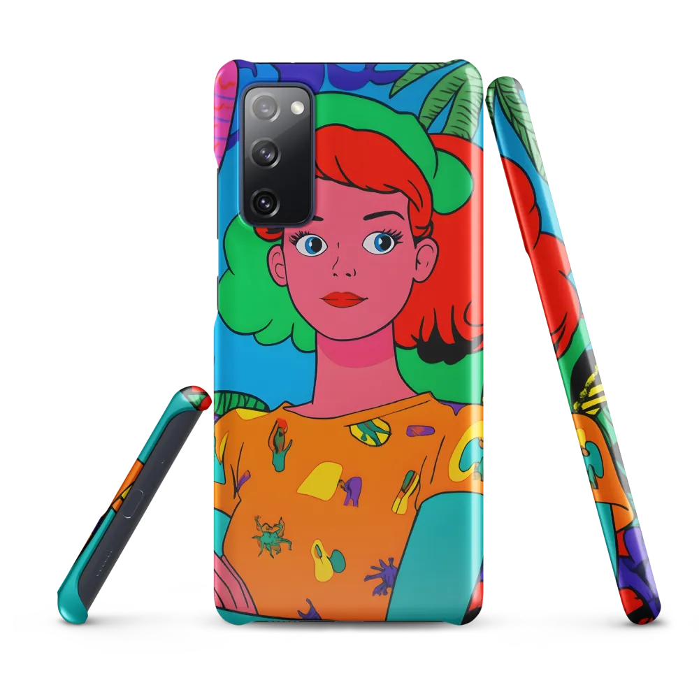 Tropical Vibes: A Playful Portrait