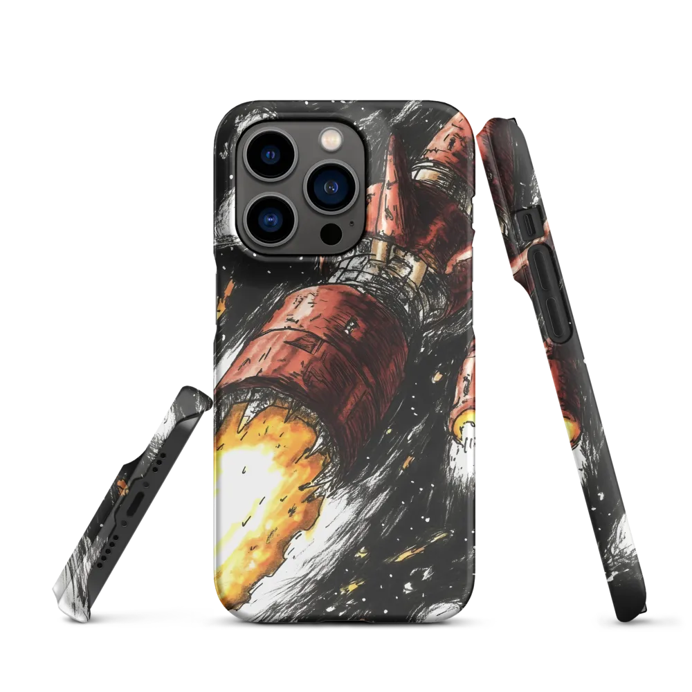 Ignition in the Abyss | Phone Case |  14 Pro | Snap Case | Matte