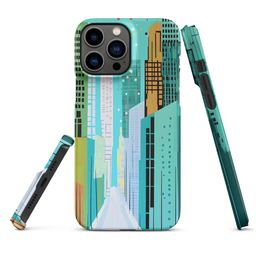 Urban Symphony in Turquoise