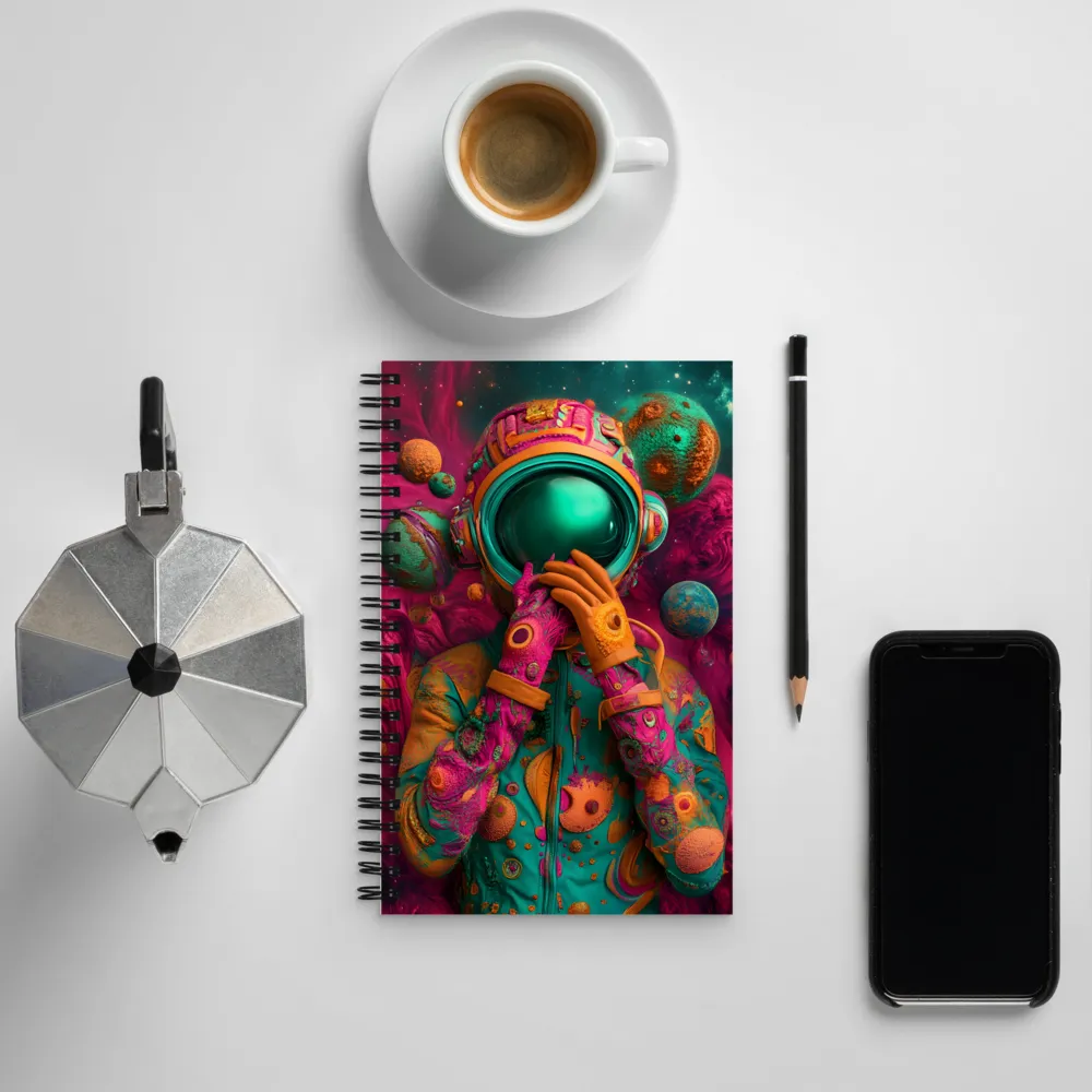 Astronaut of the Cosmic Dream | Spiral Notebook