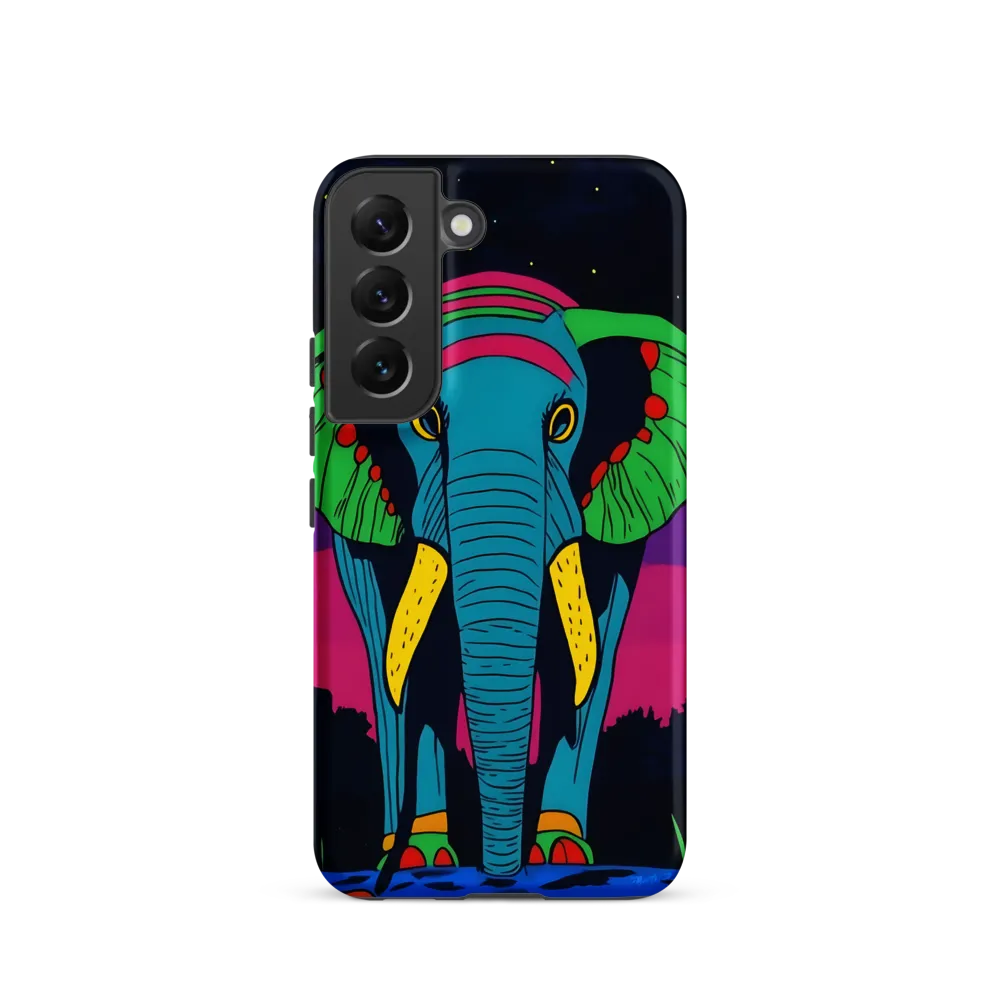 Whimsical Majesty: The Vibrant Elephant