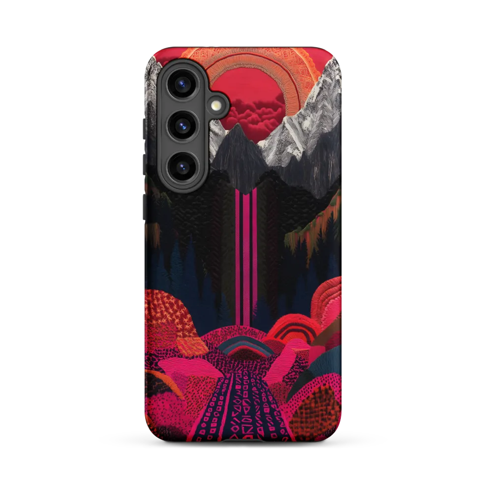 Ethereal Cascade: A Surreal Landscape