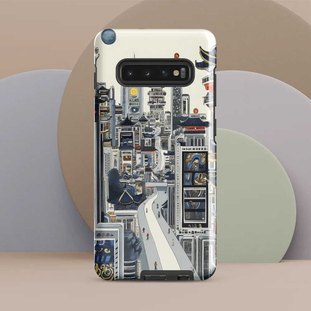 Urban Harmony: A Fusion of Tradition and Innovation | Phone Case |  S10 Plus | Tough Case | Glossy