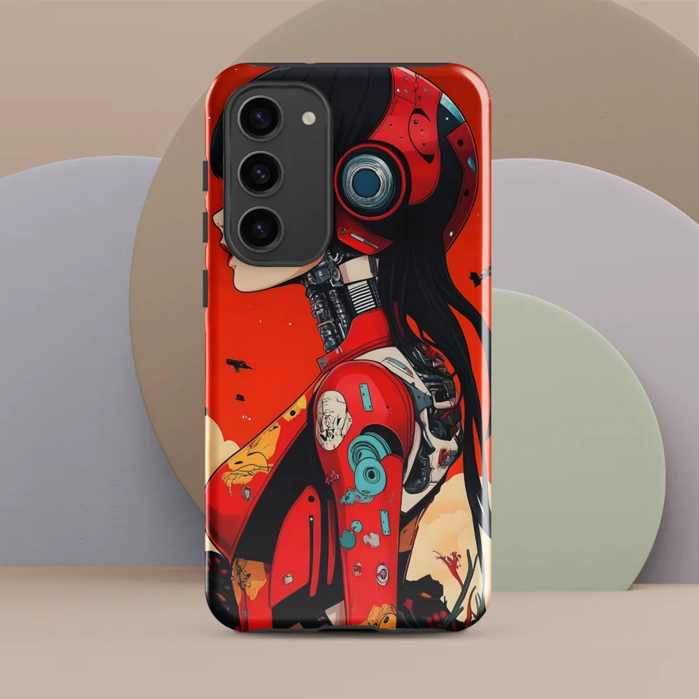 Ethereal Mechanica: A Cyberpunk Portrait