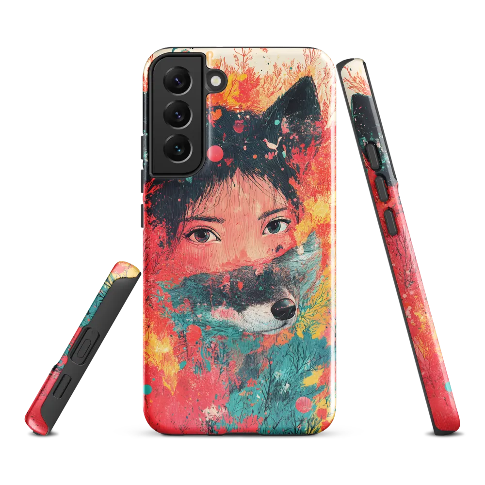Harmony of Spirit: Girl and Wolf