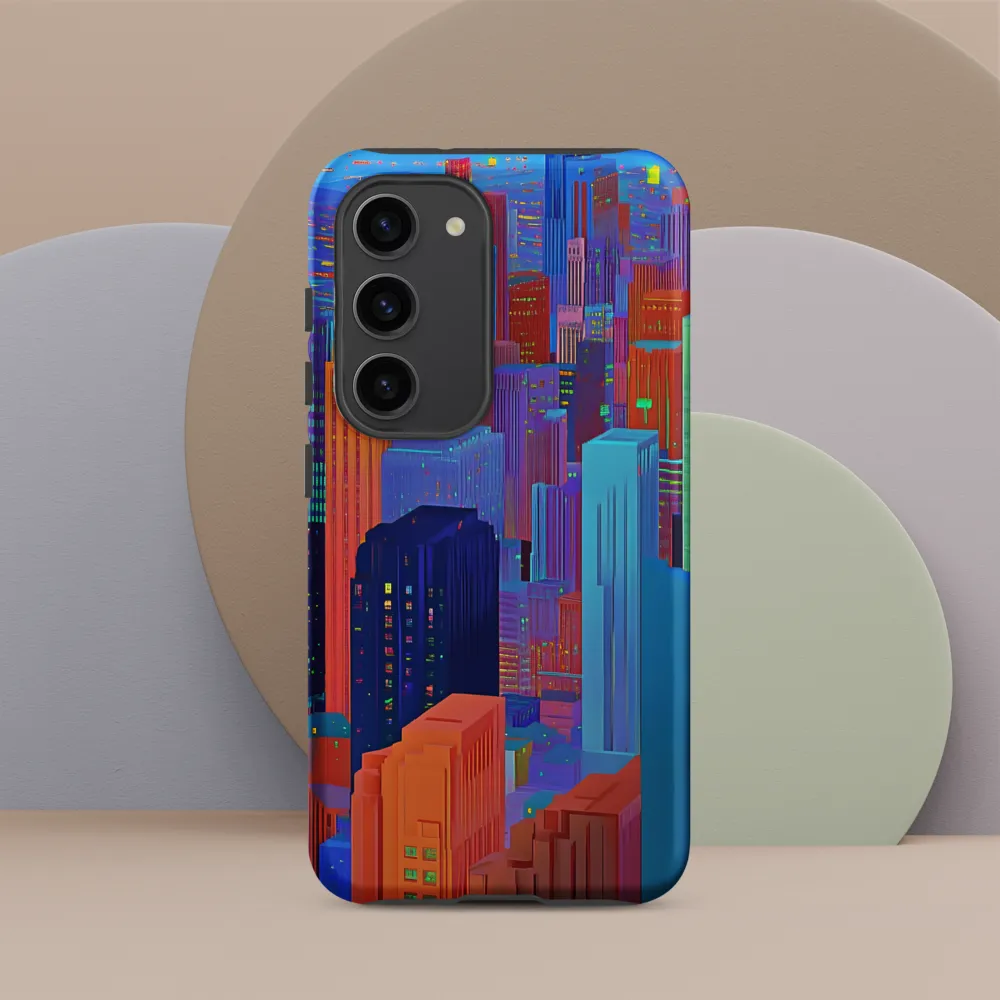 Vibrant Metropolis in Twilight