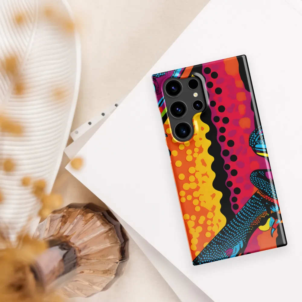 Colorful Encounters: The Playful Geckos