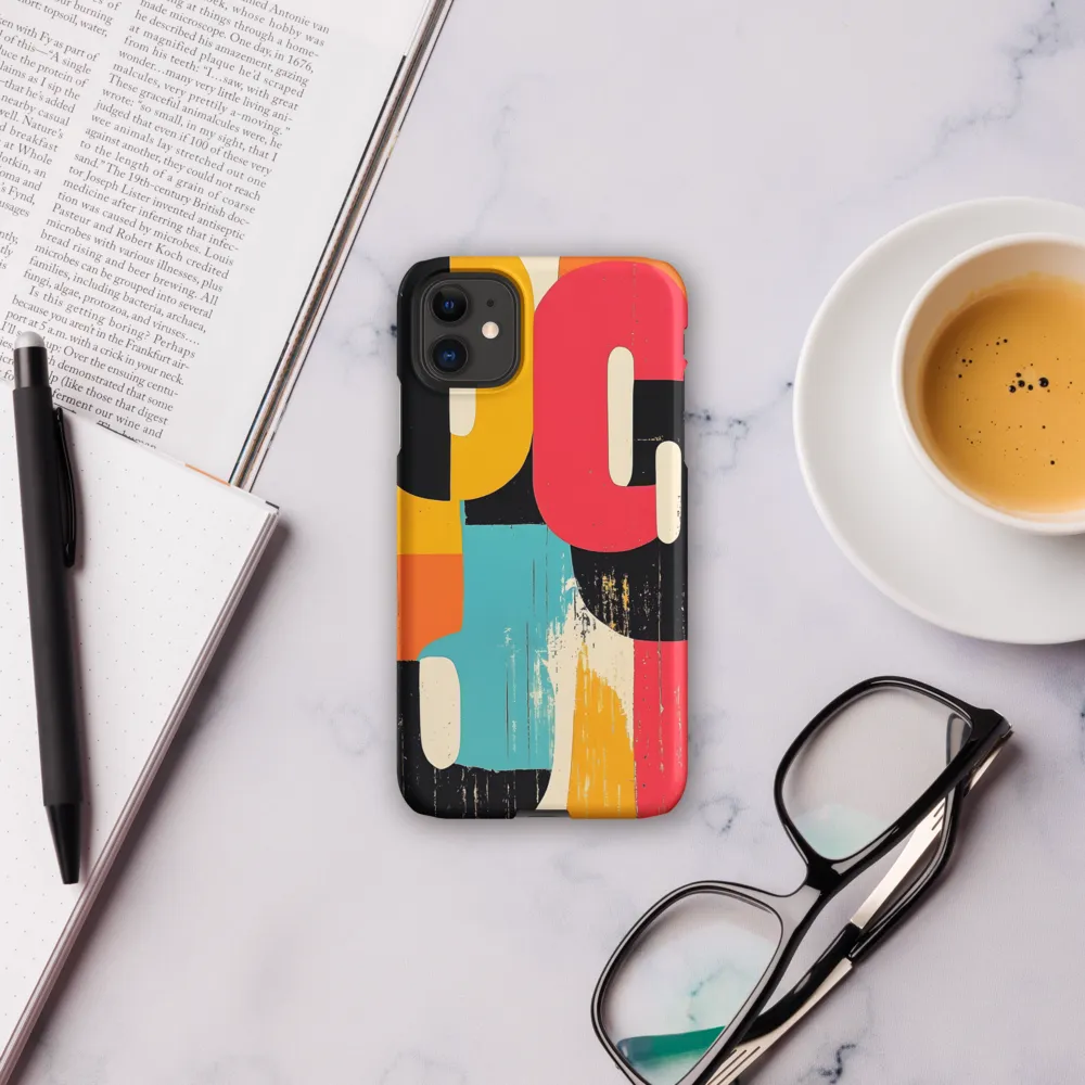 Colorful Curves: Numbers in Harmony | Phone Case |  11 | Snap Case | Matte