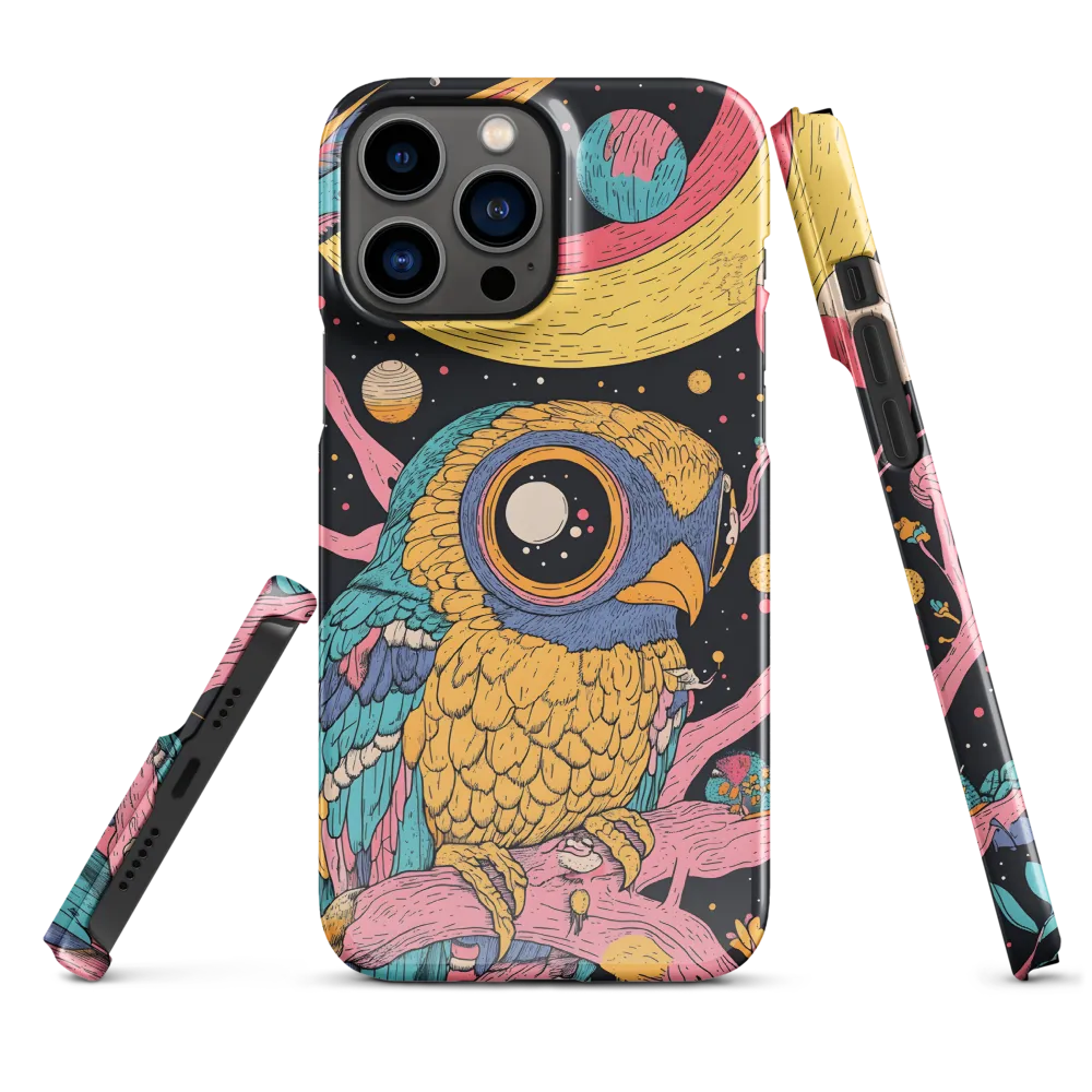 Whimsical Cosmic Owl