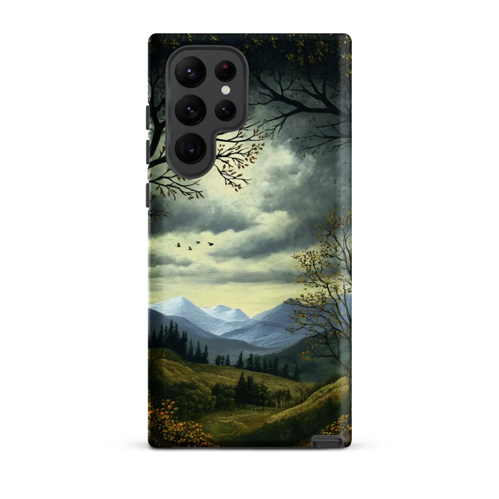 Nature's Embrace: A Tranquil Mountain Landscape
