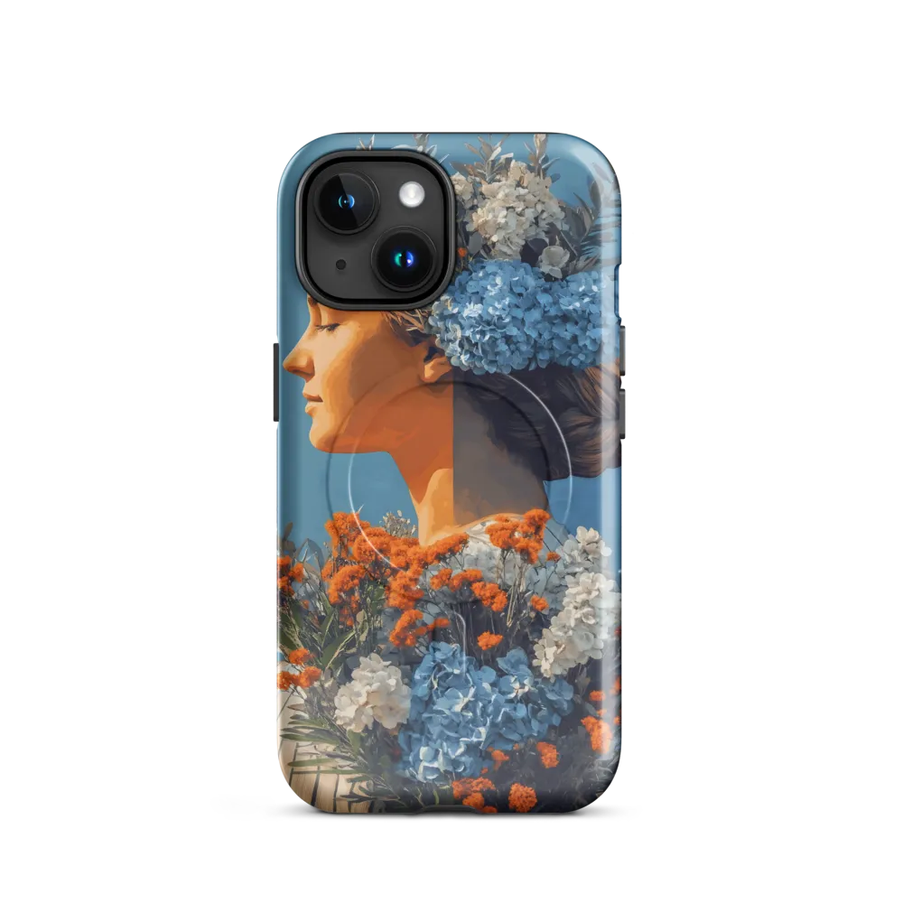 Floral Reverie: A Portrait of Serenity