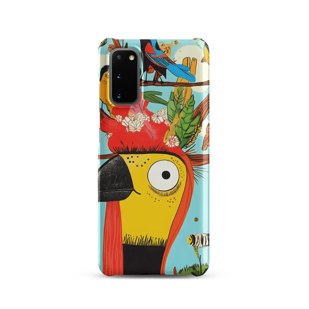 Toucan with Floral Crown