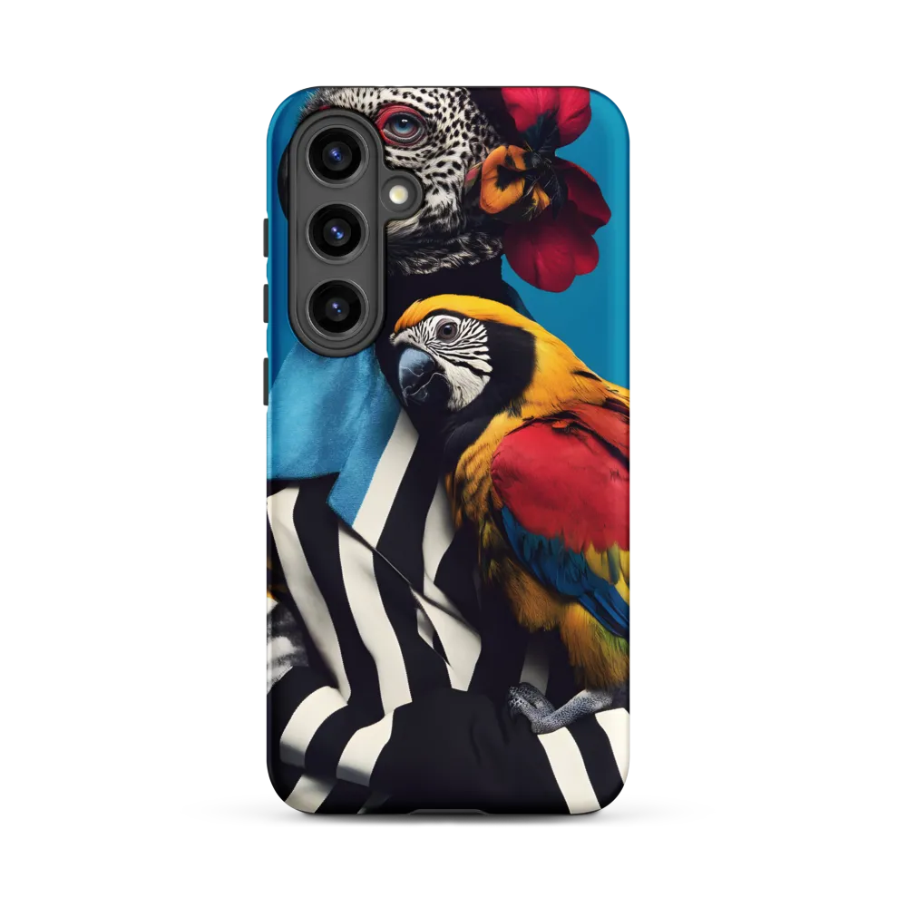 Vibrant Fusion of Flora and Fauna