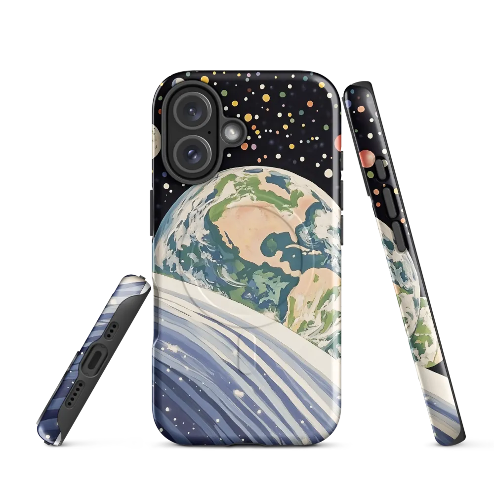 Celestial View: A Surreal Journey Through Space