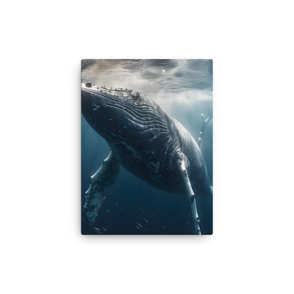 Graced by the Depths | Thin Canvas | 9″×12″