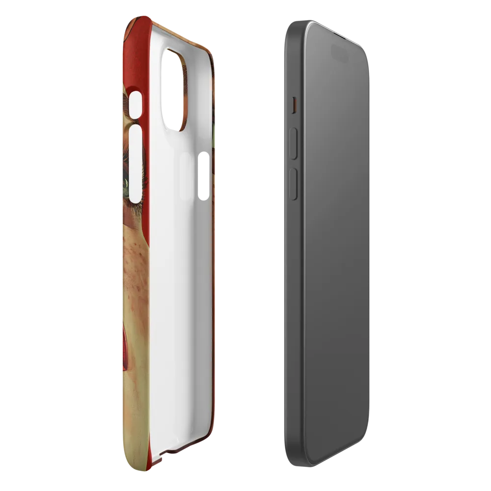 Red Intensity: A Portrait of Elegance