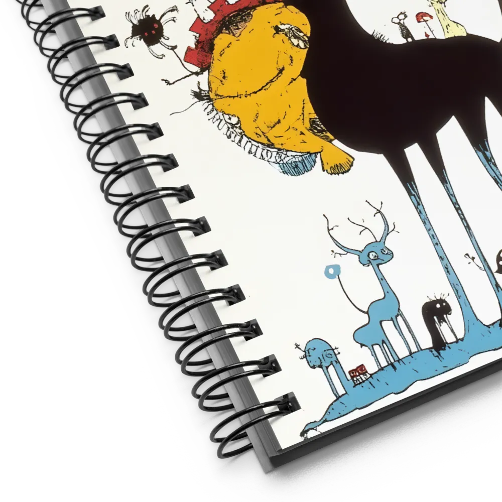 The Whimsical Menagerie | Spiral Notebook