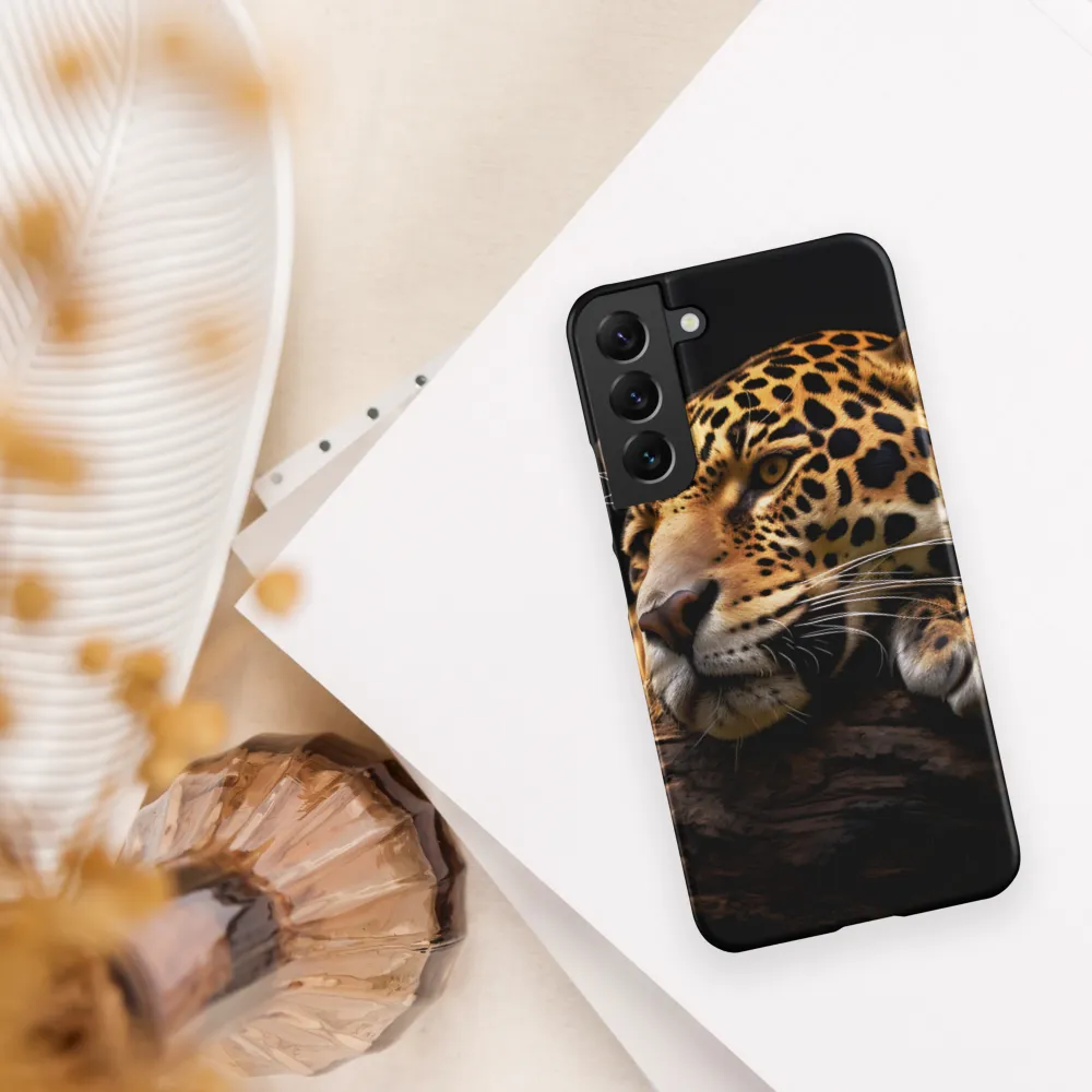 Tranquil Majesty: The Resting Leopard