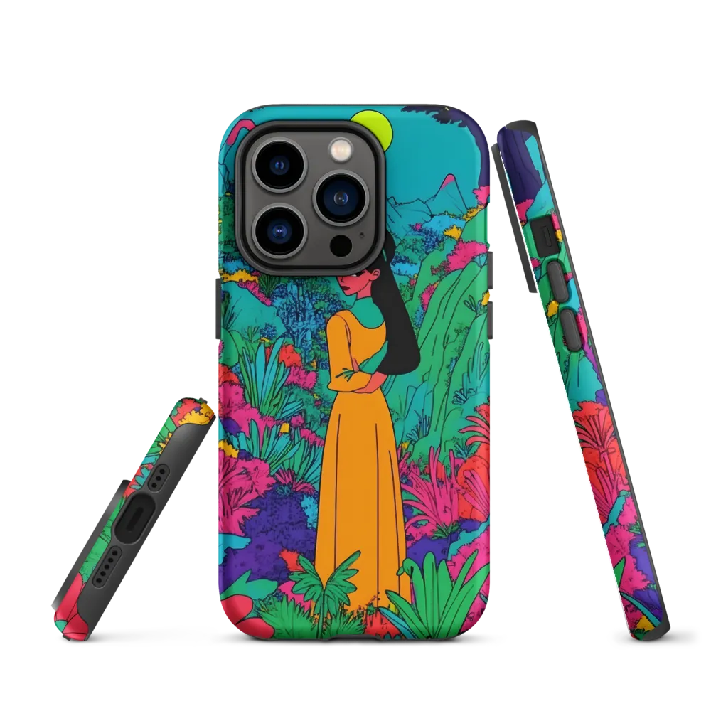 Ethereal Serenity in a Psychedelic Landscape