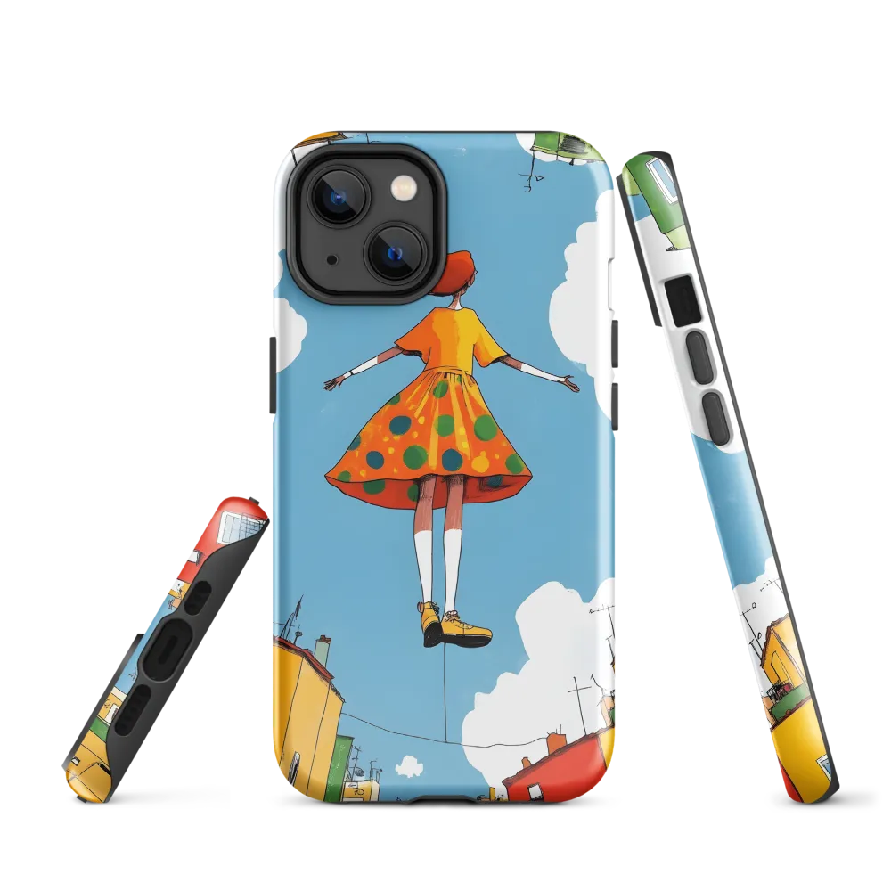Floating Dreams in a Colorful Sky