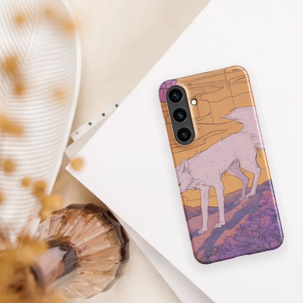 Whispers of the Violet Dawn | Phone Case |  S24 Plus | Snap Case | Matte