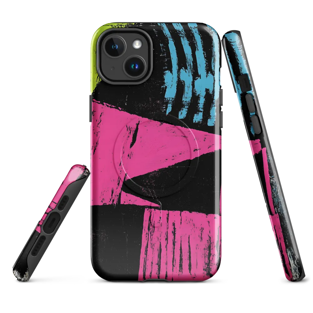 Dynamic Geometry | Phone Case |  14 Plus | MagSafe® Tough Case | Glossy