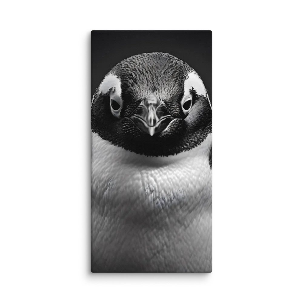 Majestic Penguin Portrait | Canvas | 30″×60″