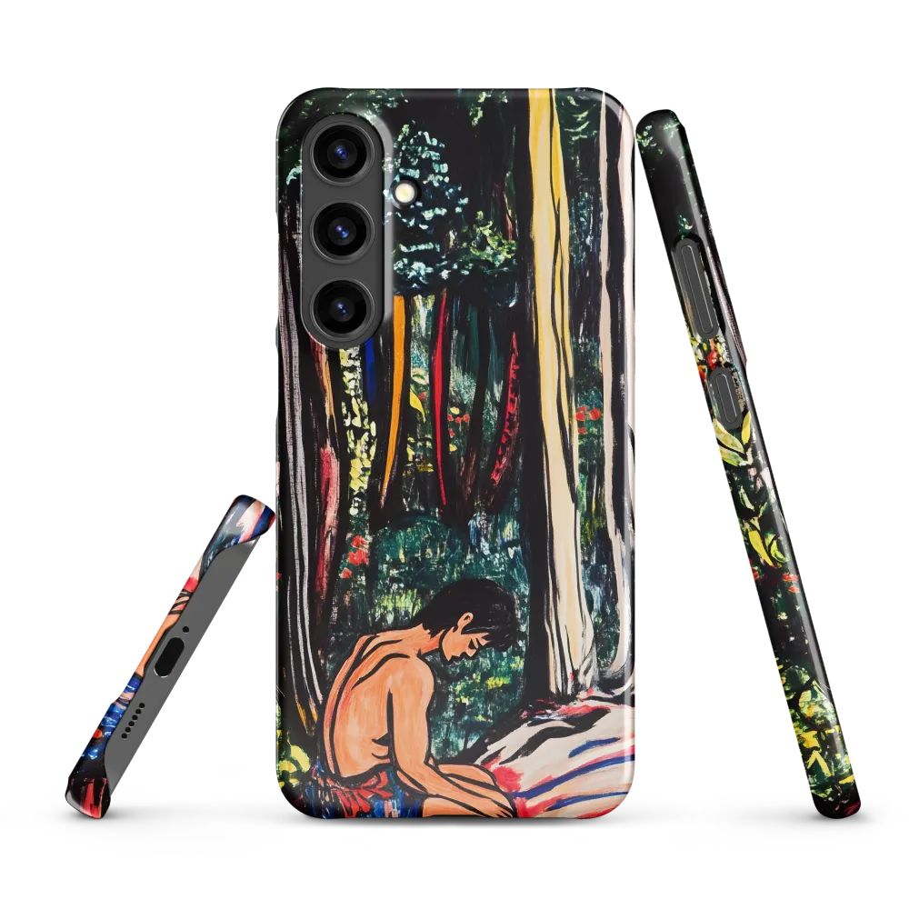 Contemplation in Nature | Phone Case |  S24 Plus | Snap Case | Glossy