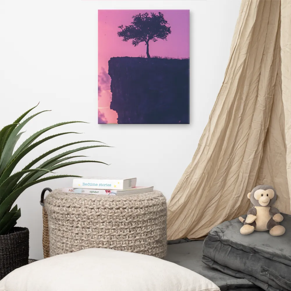 Solitude on the Edge | Canvas | 16″×20″
