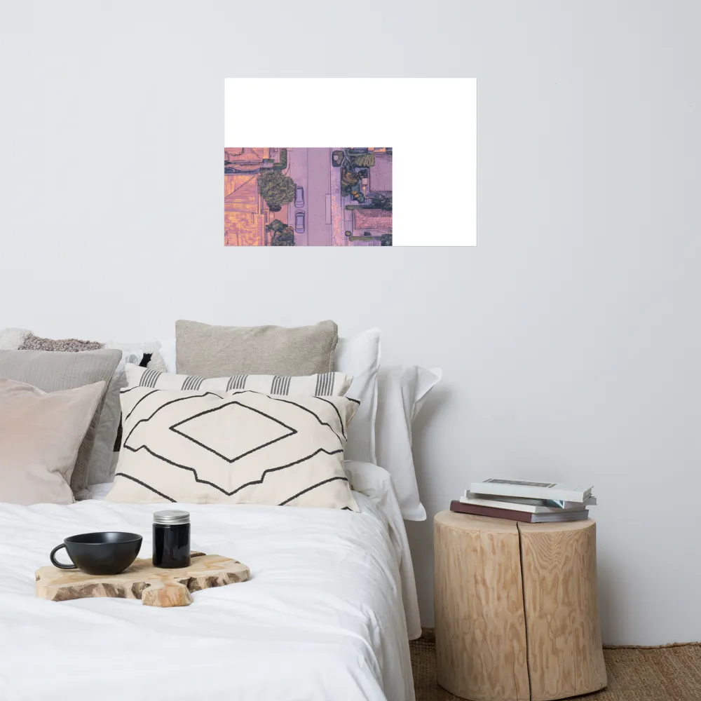Aerial Serenity: Suburban Oasis | Poster | 24″×36″