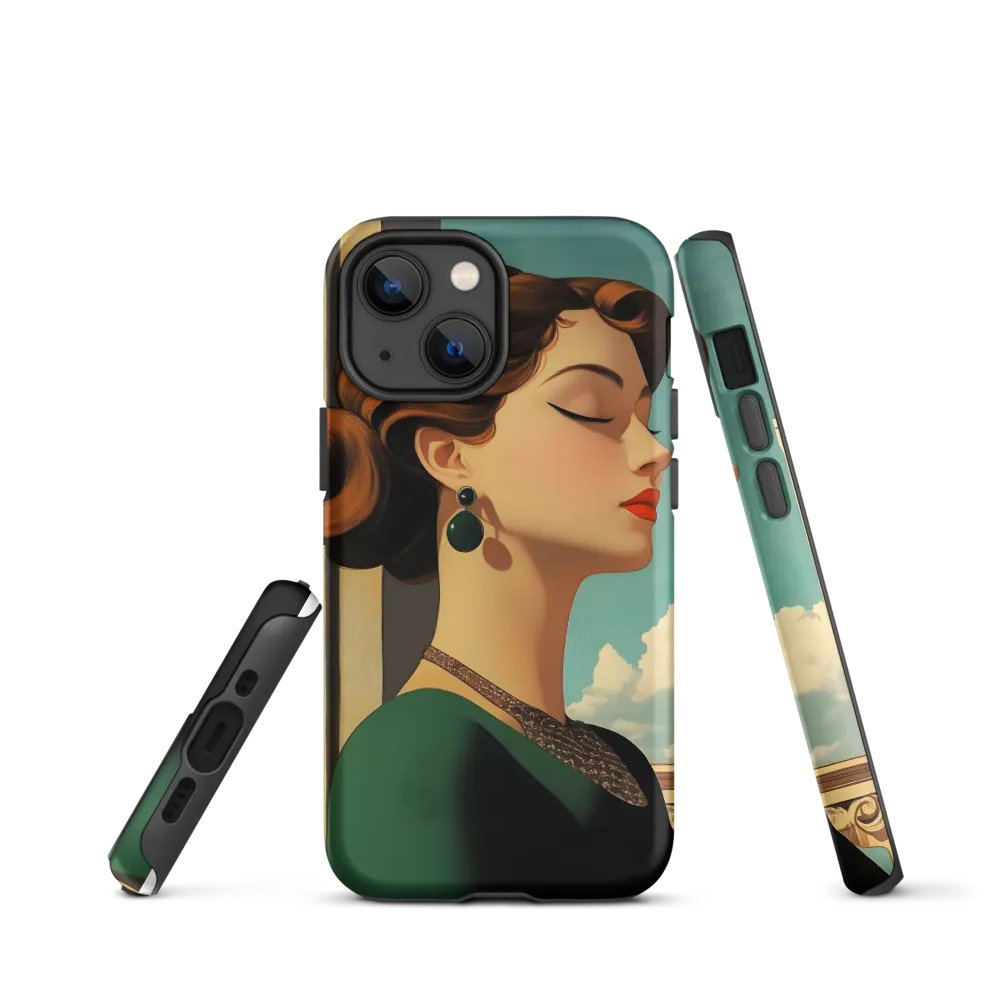 Elegance in Art Deco: A Portrait of Grace