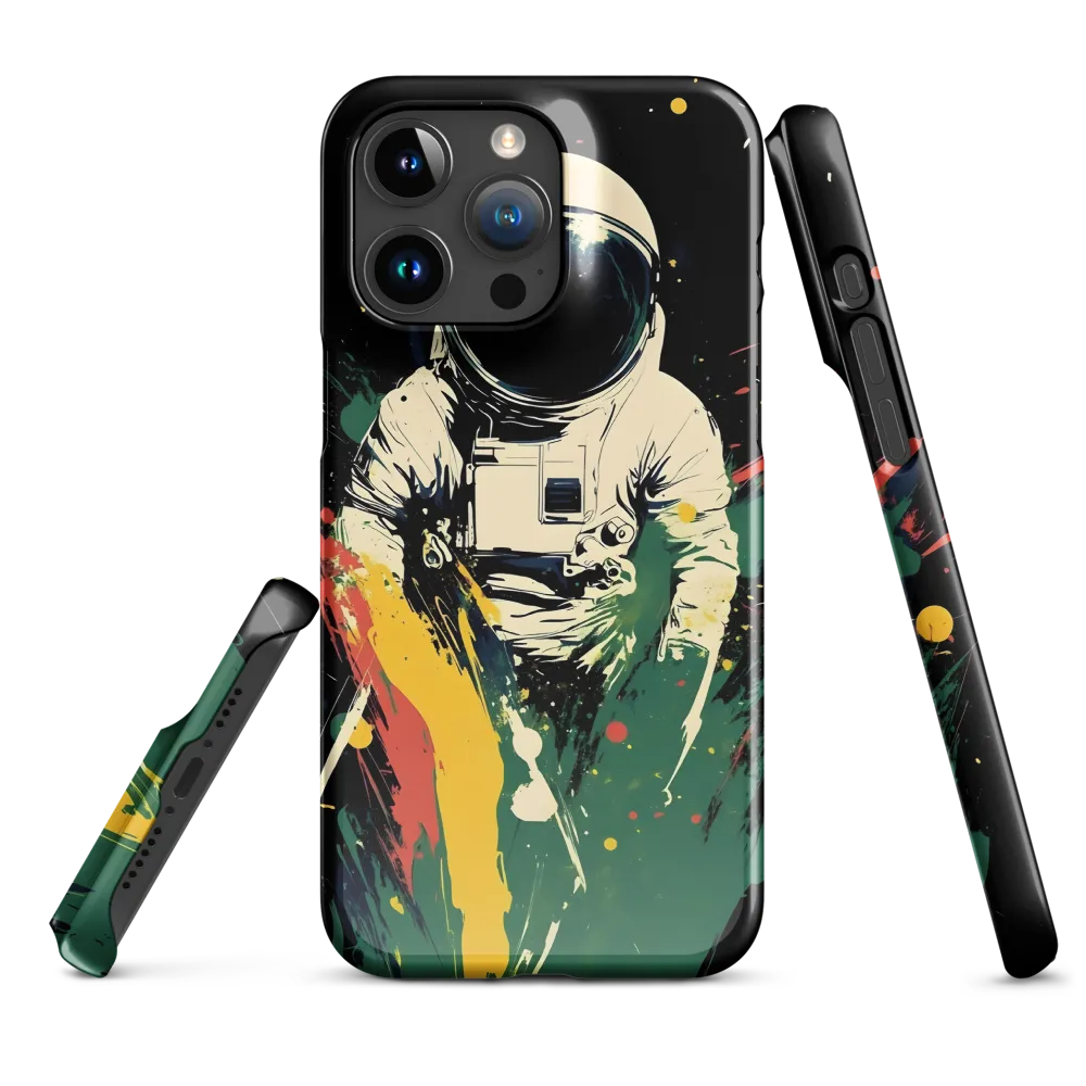 Cosmic Splash: The Astronaut's Journey