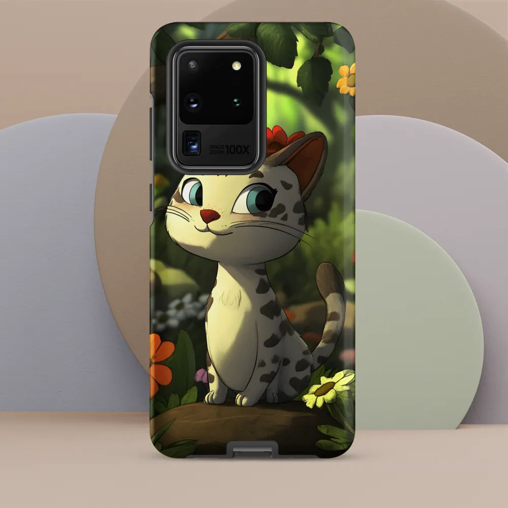 Whimsical Forest Cat