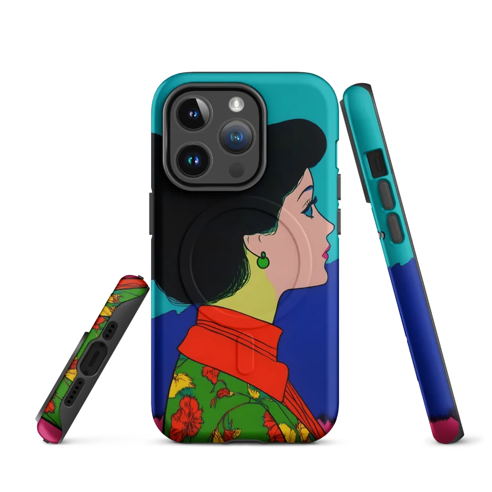 Whispers of Color: A Pop Art Portrait