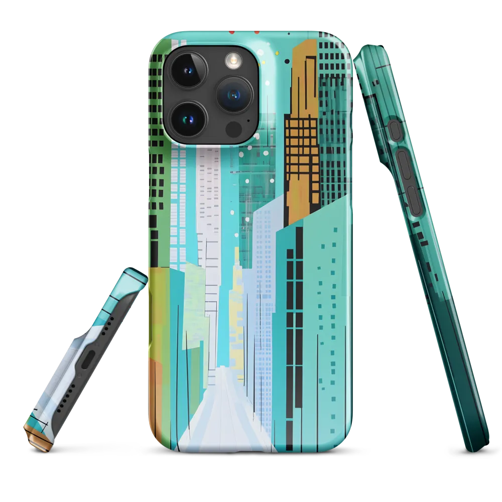 Urban Symphony in Turquoise