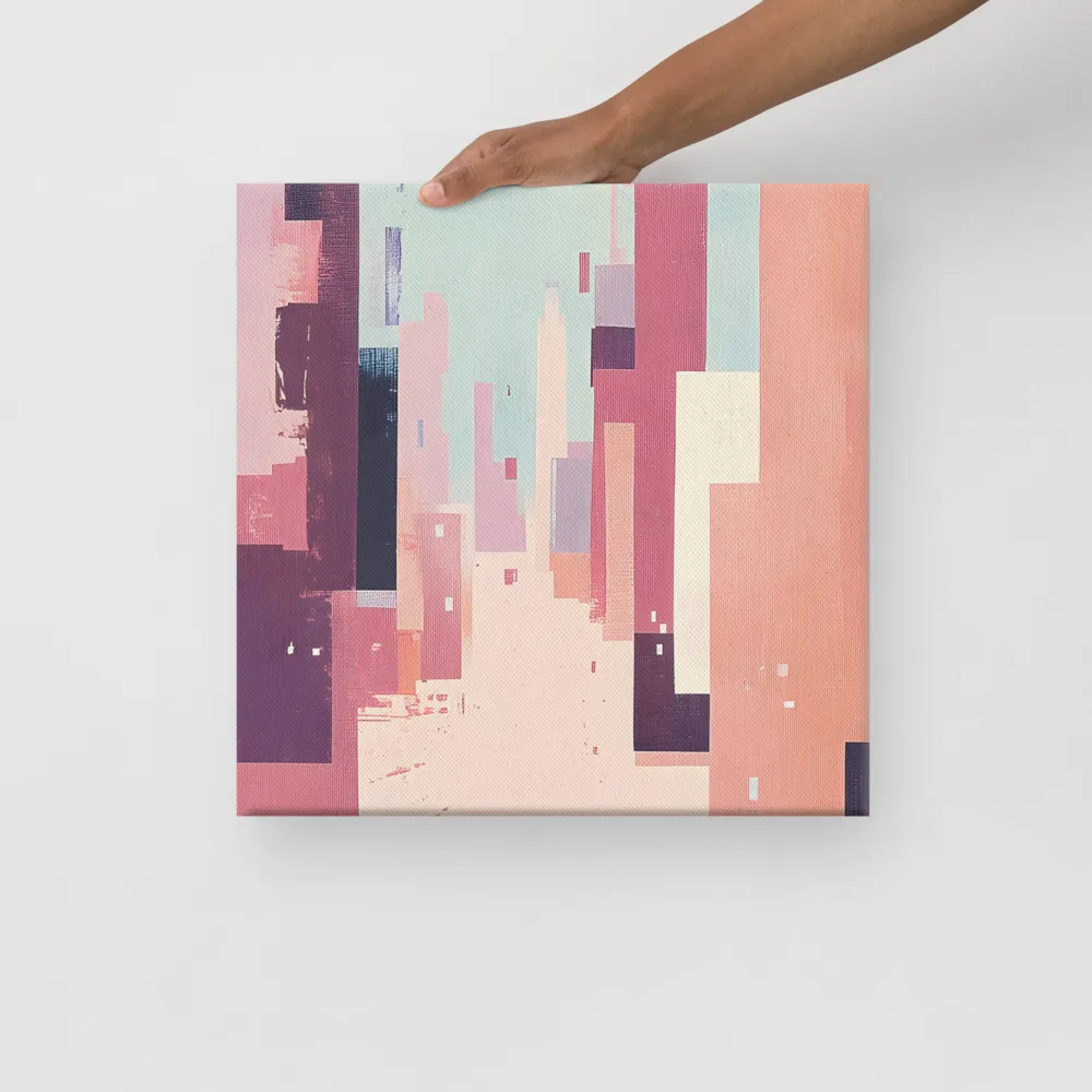 Tranquil Cityscape | Canvas | 16″×16″
