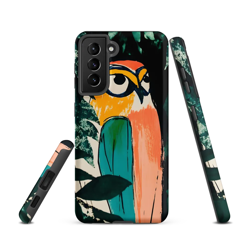 Camouflaged Majesty: The Abstract Owl