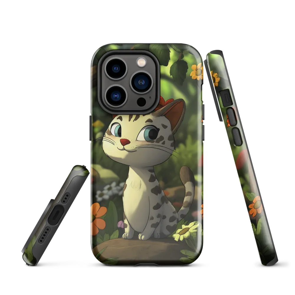 Whimsical Forest Cat