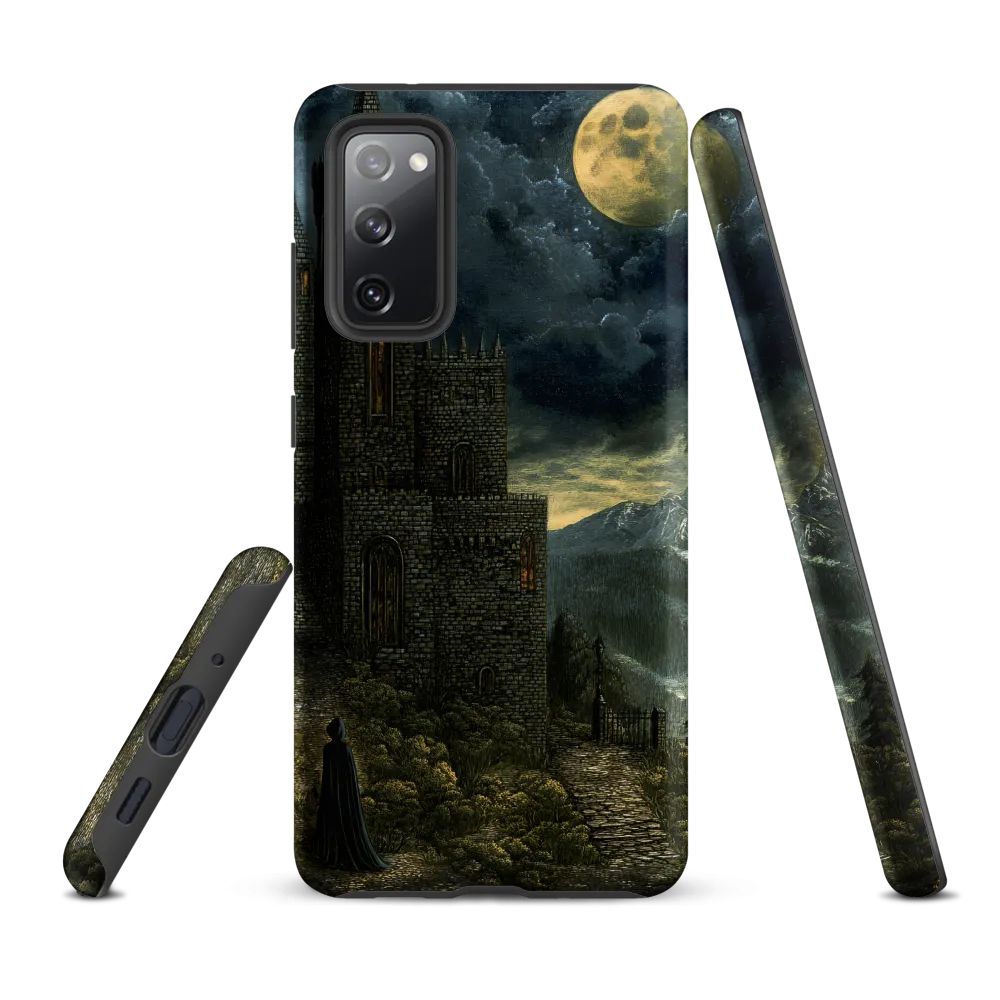 Whispers of the Moonlit Castle | Phone Case |  S20 FE | Tough Case | Matte