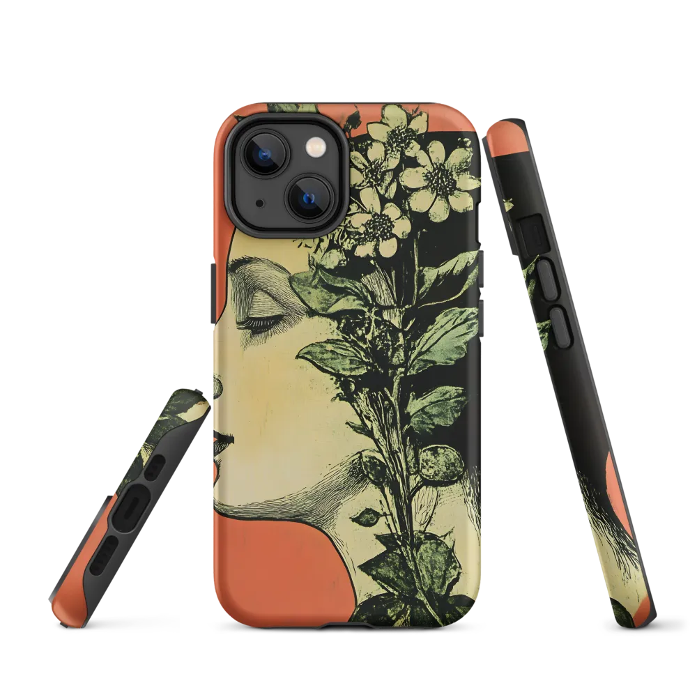 Coral Profile with Botanical Infill