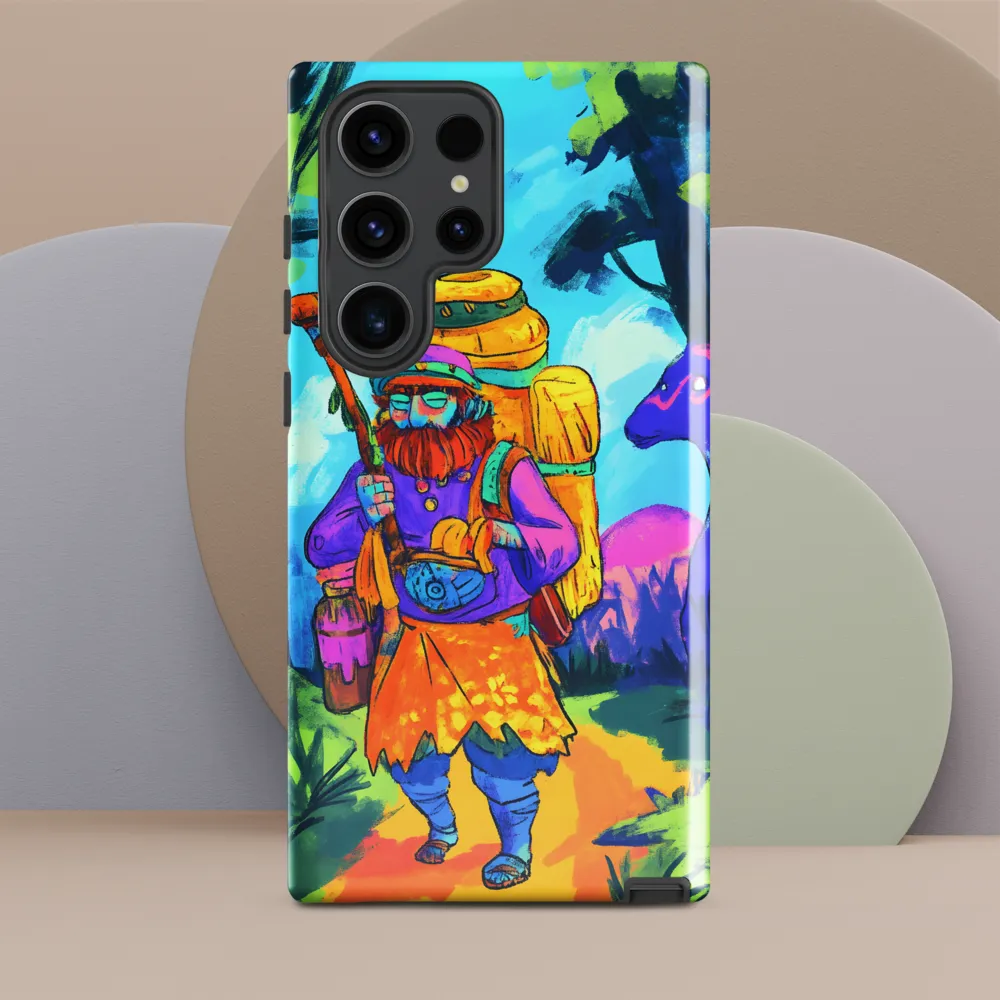 Journey Through a Whimsical Forest | Phone Case |  S23 Ultra | Tough Case | Glossy