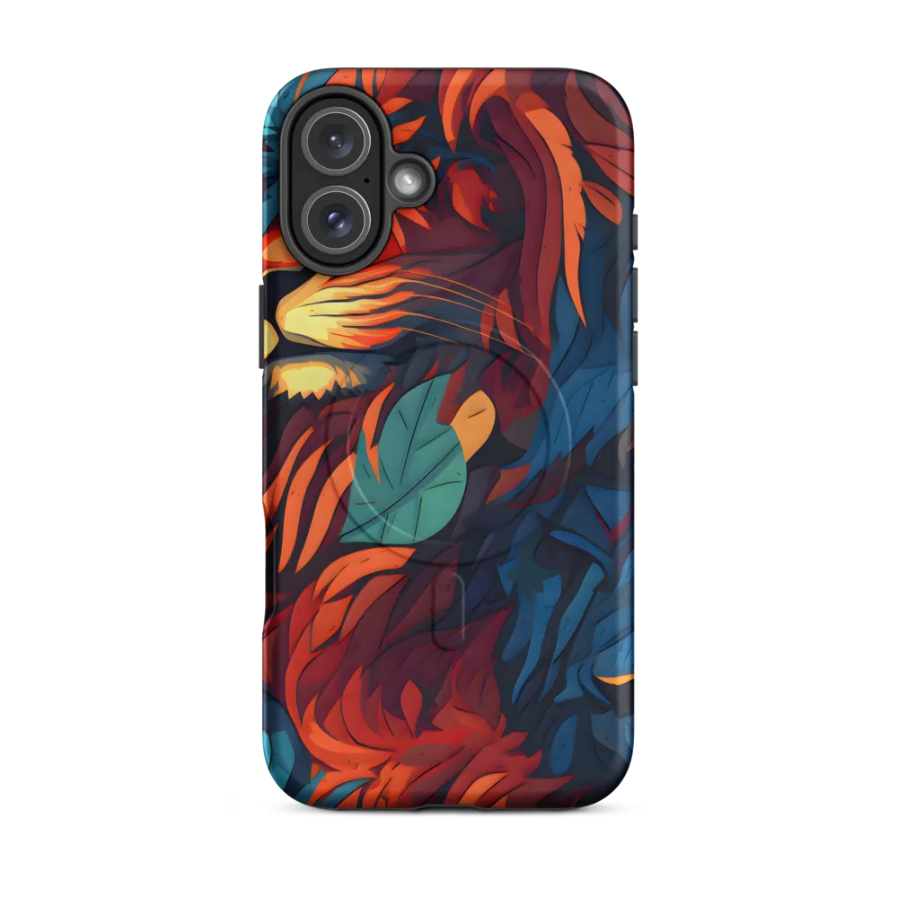Harmony of Strength: The Lion and Nature