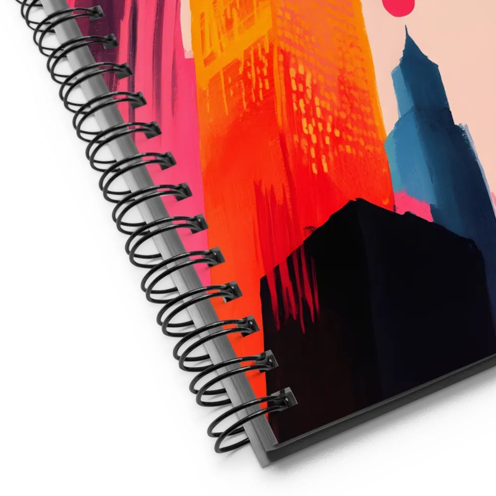 Urban Whispers in Color | Spiral Notebook