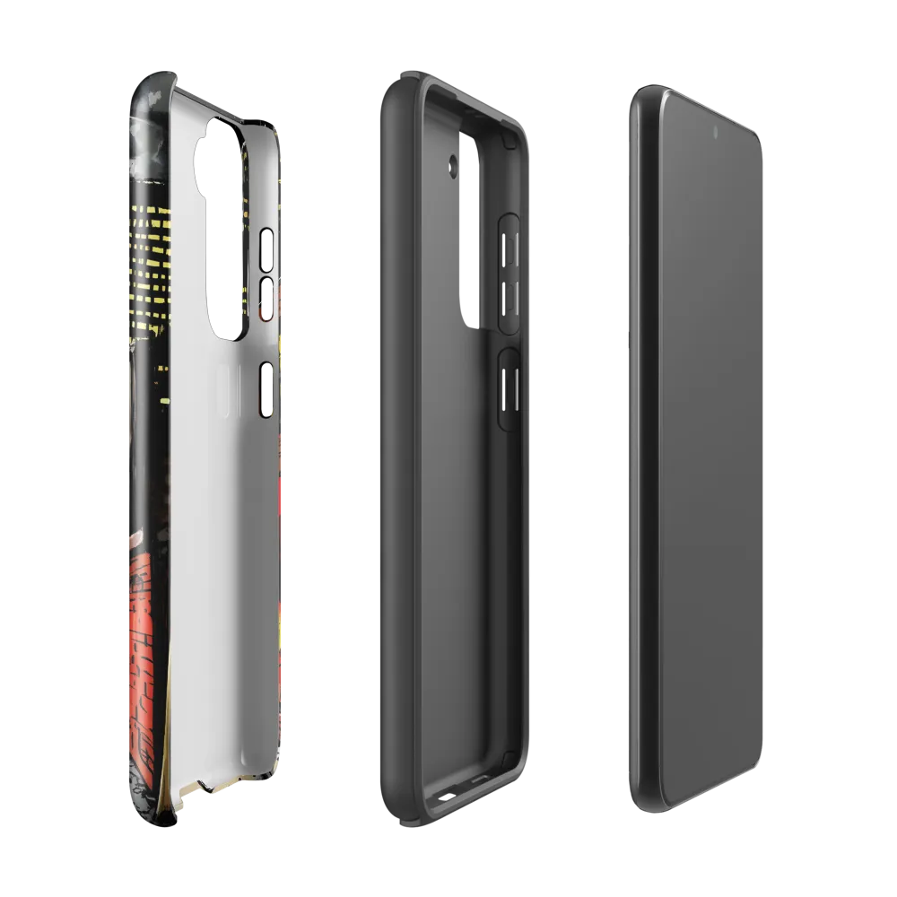 Nocturnal Cityscape: The Hidden Alley | Phone Case |  S21 | Tough Case | Glossy