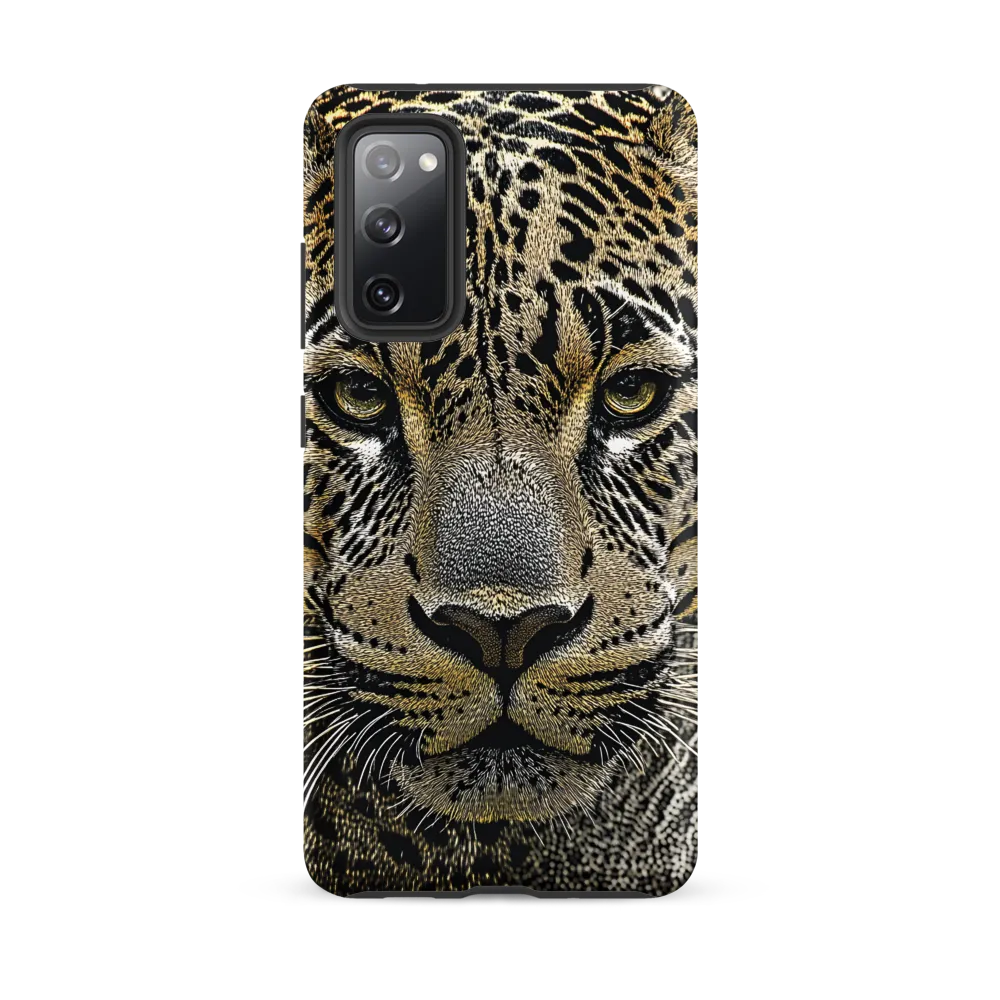 The Majestic Gaze: Portrait of a Leopard