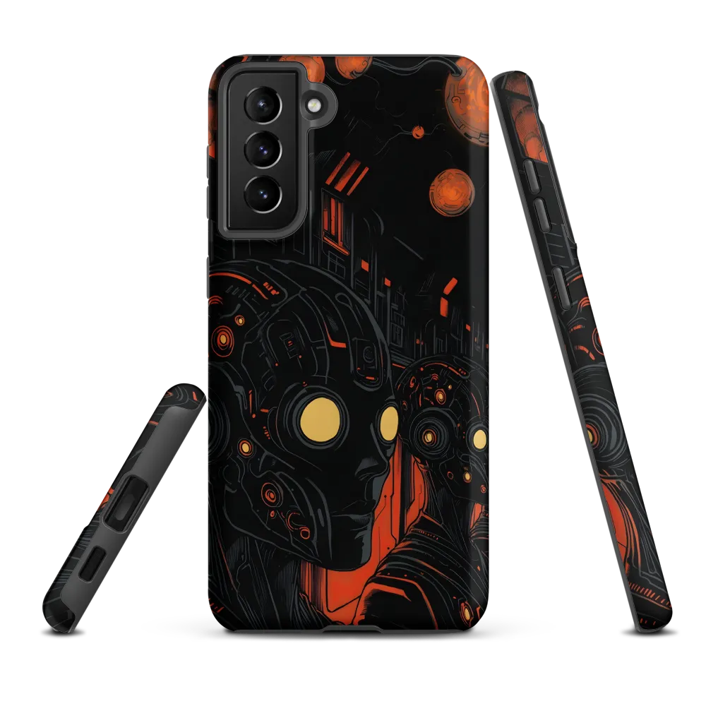 Surveillance in the Cyberscape | Phone Case |  S21 Plus | Tough Case | Matte