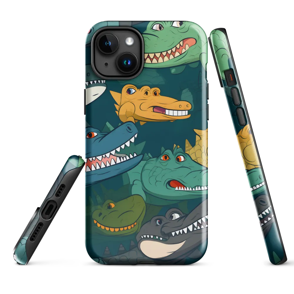 Cheerful Crocodilian Parade