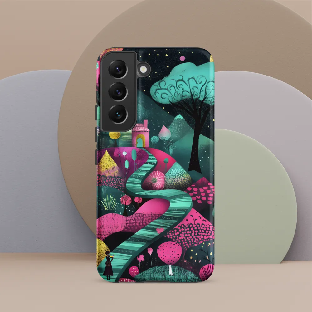 Whimsical Journey through Colorful Lands