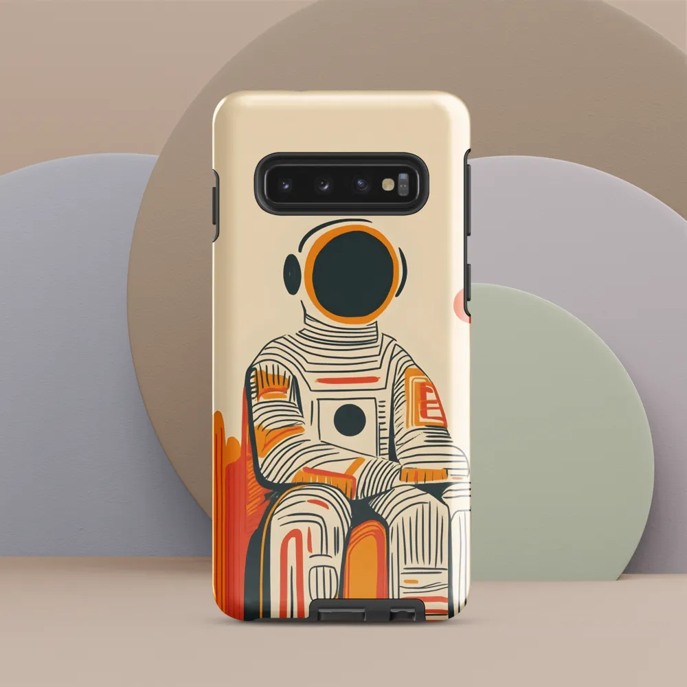 Contemplation of the Stars | Phone Case |  S10 | Tough Case | Glossy