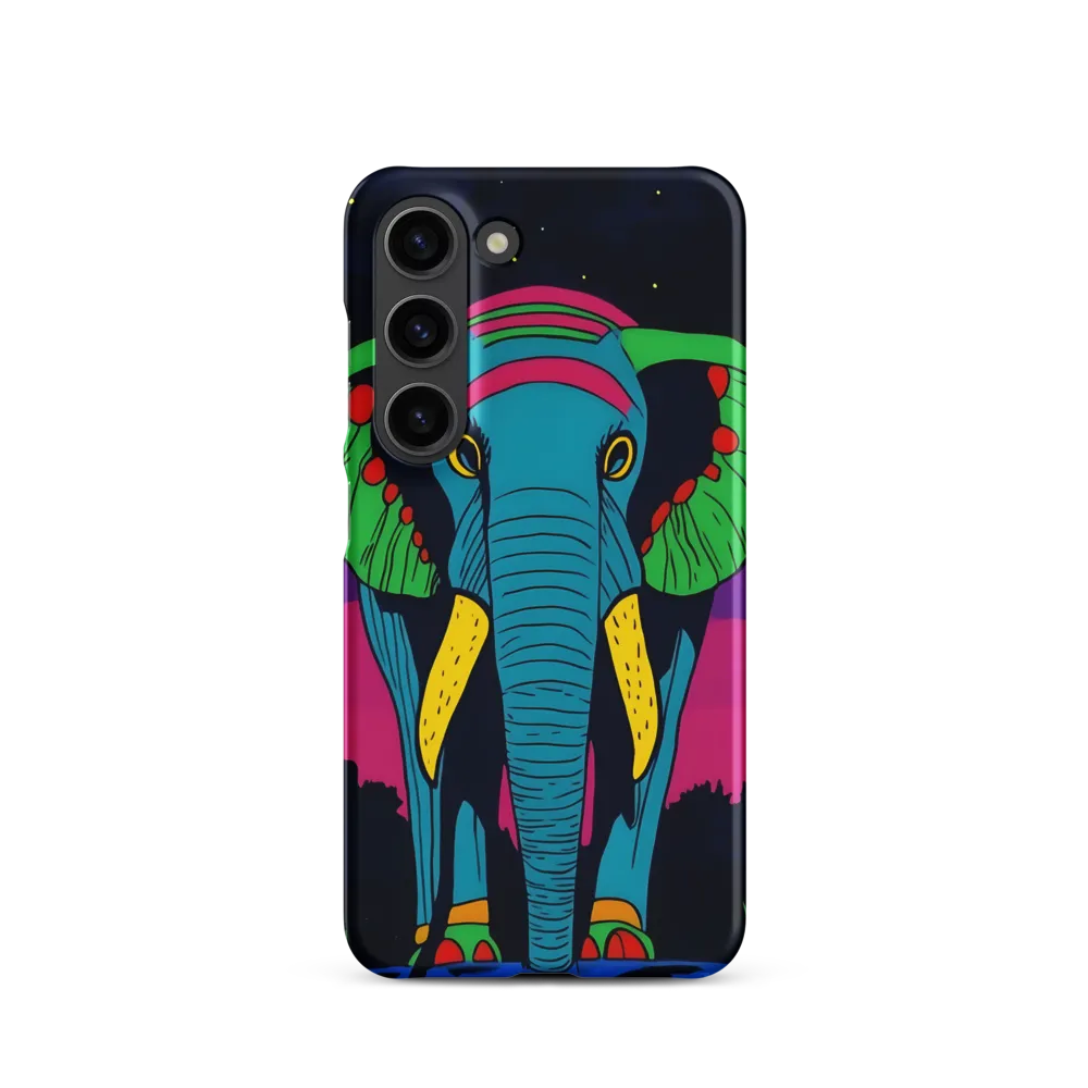 Whimsical Majesty: The Vibrant Elephant